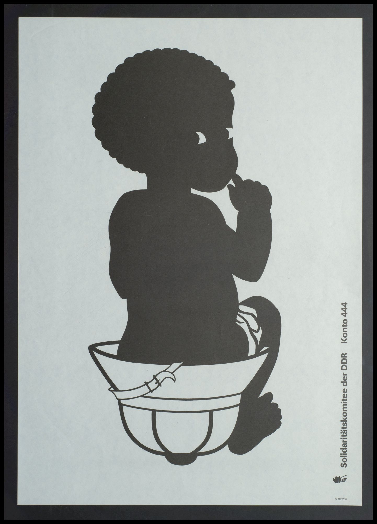 Solidaritätskomitee der DDR: Bildplakat (ohne Text]