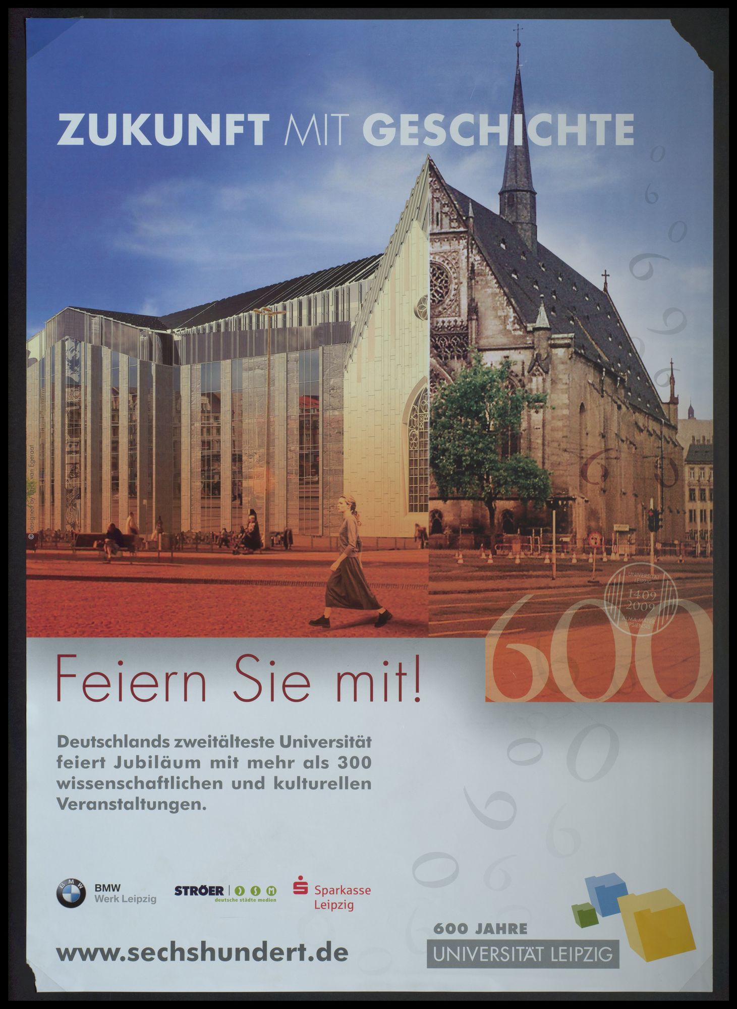 600 Jahre Universität Leipzig: Zukunft mit Geschichte - Feiern Sie mit!